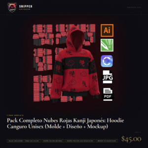 pack completo nubes rojas pack completo